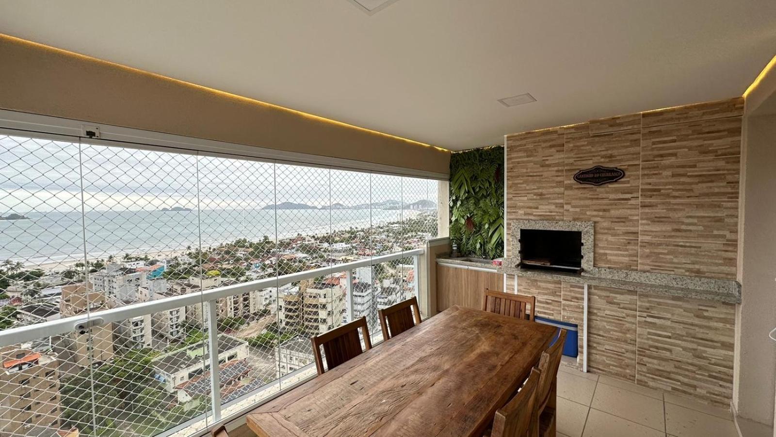 Apto Vista O Mar Enseada - 18o Andar Cond Clube Apartamento Guarujá